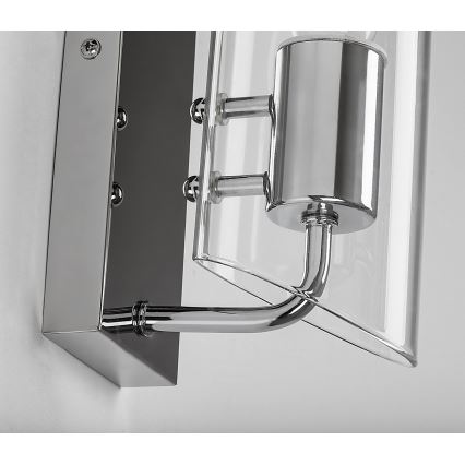 Rabalux - Zidna svjetiljka za kupaonicu 1xE14/12W/230V IP44 sjajni krom