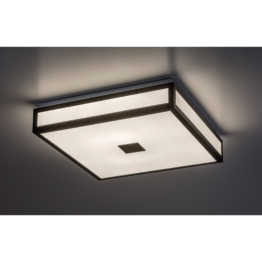 Rabalux - LED stropno svjetlo za kupaonicu LED/18W/230V IP44 crna 30x30 cm