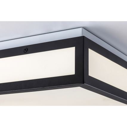 Rabalux - LED Stropna svjetiljka za kupaonicu LED/18W/230V IP44 crna