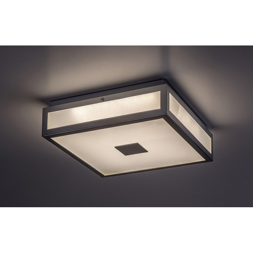 Rabalux - LED Stropna svjetiljka za kupaonicu LED/18W/230V IP44 30x30 cm bijela
