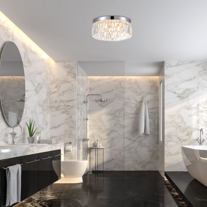 Rabalux - Stropno svjetlo za kupaonicu 6xG9/28W/230V IP44 promjer 35 cm