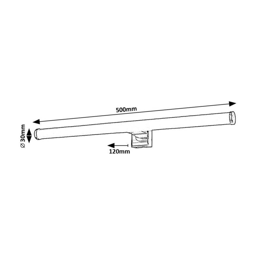 Rabalux - LED Rasvjeta za ogledalo u kupaonici LED/9W/230V IP44 4000K