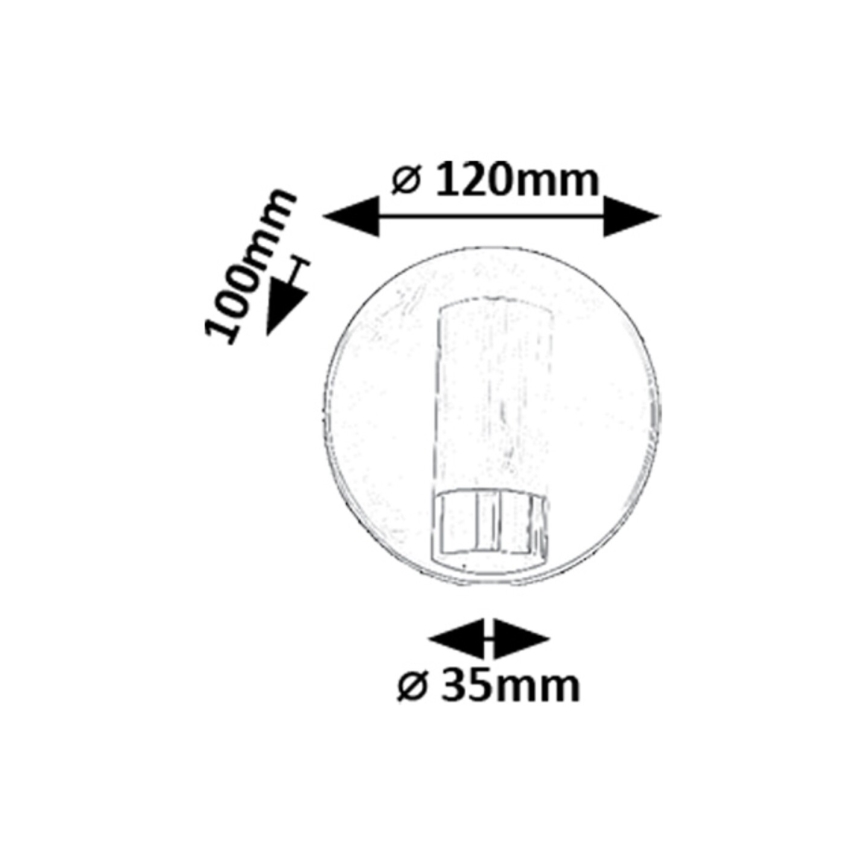 Rabalux - LED Zidna reflektorska svjetiljka LED/3W/230V 4000K