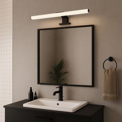 Rabalux - LED svjetlo za kupaonsko ogledalo LED/9W/230V IP44 60 cm crno