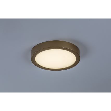 Rabalux - LED stropno svjetlo za kupaonicu LED/24W/230V Ø 22 cm IP44 zlatna