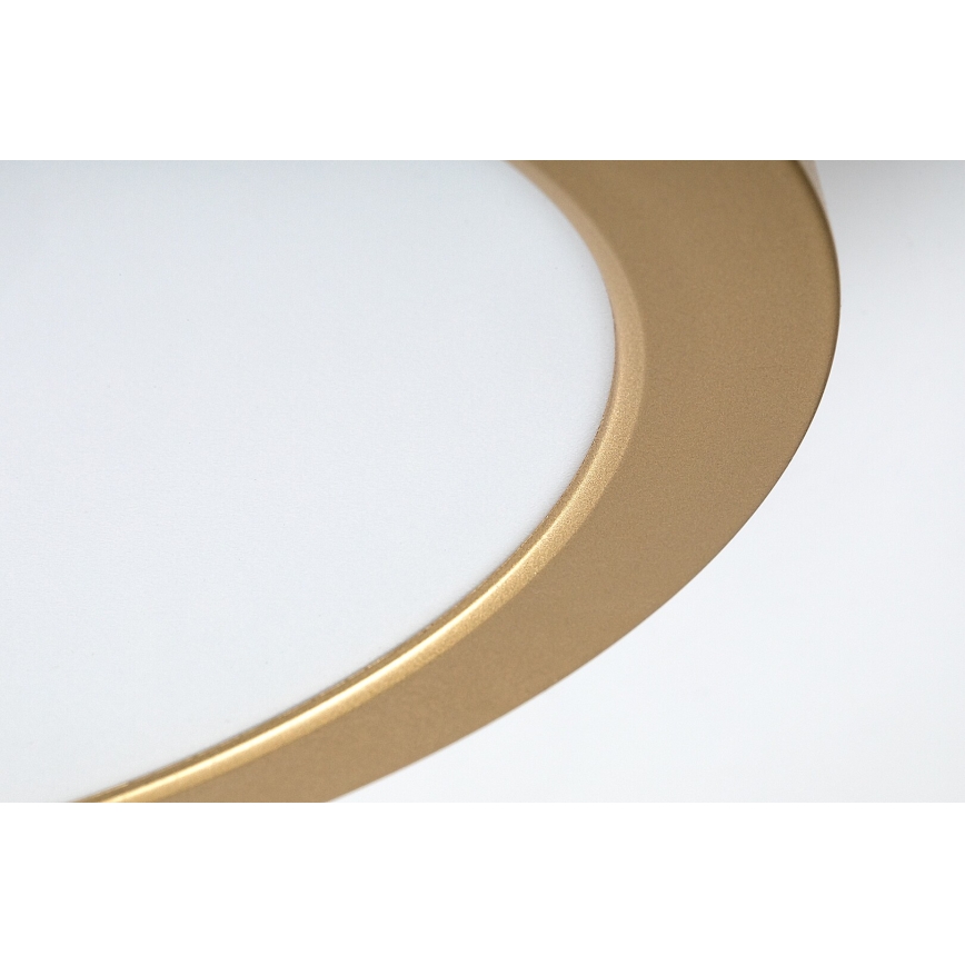 Rabalux - LED stropno svjetlo za kupaonicu LED/24W/230V Ø 22 cm IP44 zlatna