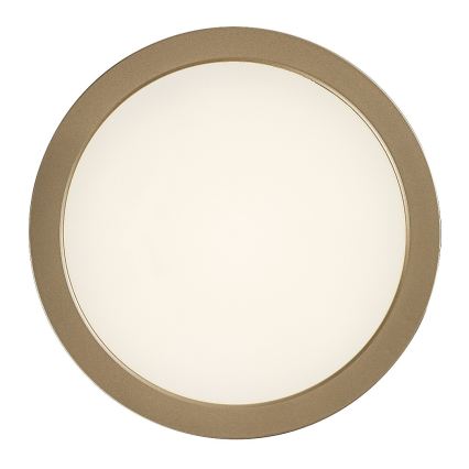 Rabalux - LED stropno svjetlo za kupaonicu LED/24W/230V Ø 22 cm IP44 zlatna