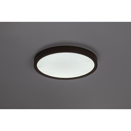 Rabalux - LED kupaonsko stropno svjetlo LED/18W/230V 3000/4000/6000K Ø 29 cm IP44 smeđe