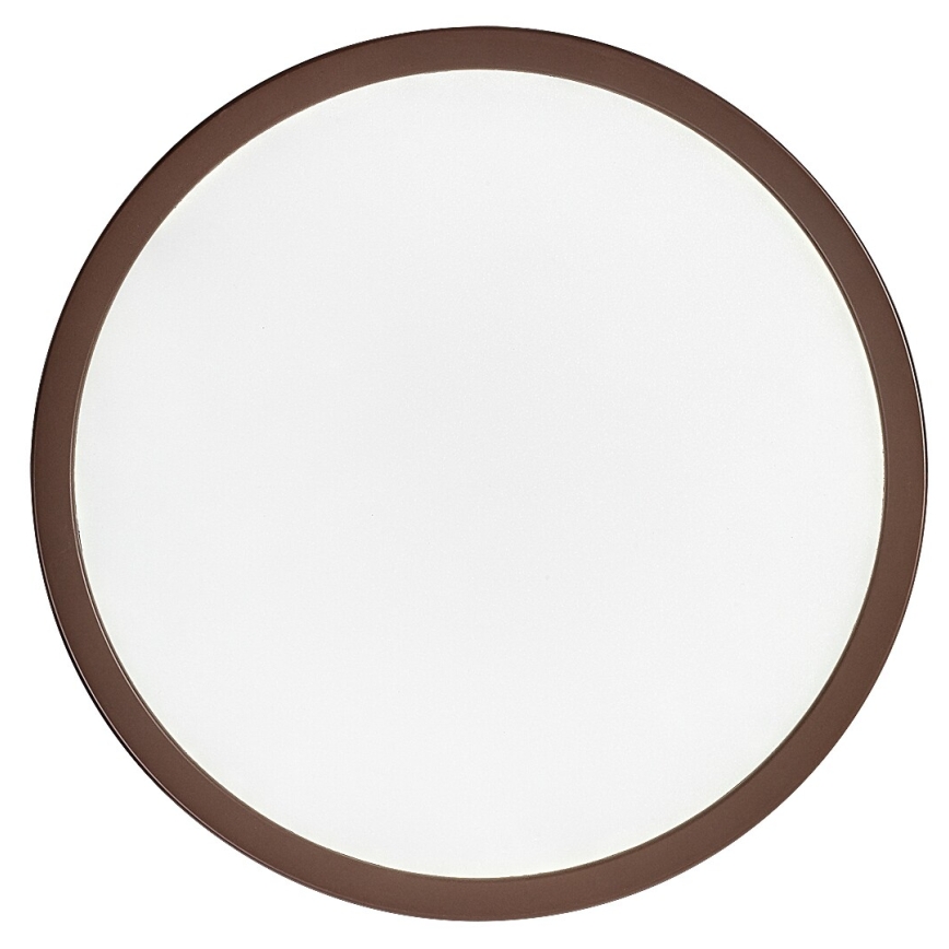 Rabalux - LED kupaonsko stropno svjetlo LED/18W/230V 3000/4000/6000K Ø 29 cm IP44 smeđe