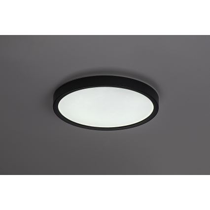 Rabalux - LED stropno svjetlo za kupaonicu LED/18W/230V 3000/4000/6000K pr. 29 cm IP44 crno