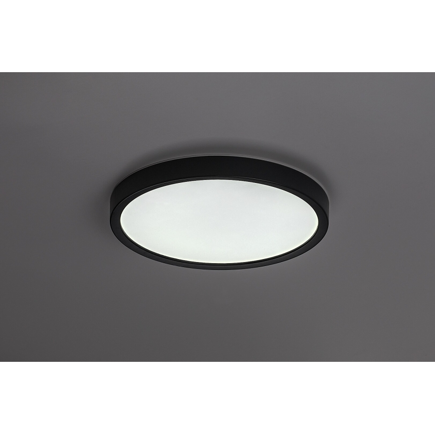 Rabalux - LED stropno svjetlo za kupaonicu LED/18W/230V 3000/4000/6000K pr. 29 cm IP44 crno