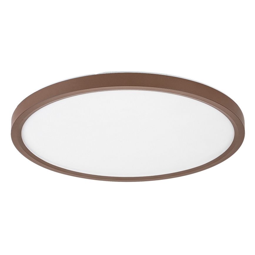 Rabalux - LED stropno svjetlo za kupaonicu LED/24W/230V 3000/4000/6000K Ø 40 cm IP44 smeđa
