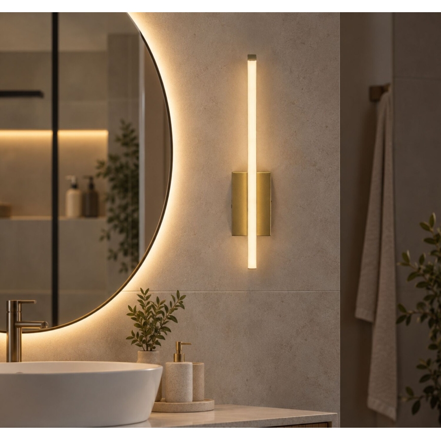 Rabalux - LED Kupaonsko zidno svjetlo LED/10W/230V 4000K IP44 zlatno