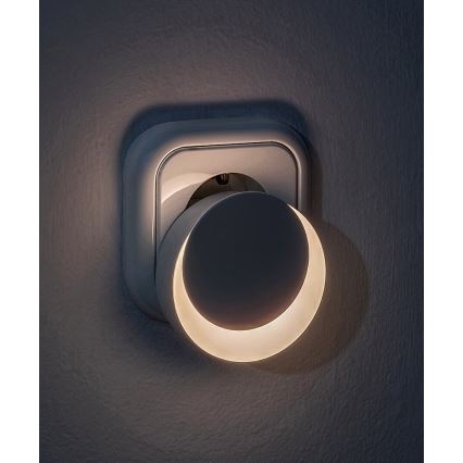Rabalux - LED Noćno svjetlo za utičnicu sa senzorom za dan/noć LED/0,3W/230V 3000K