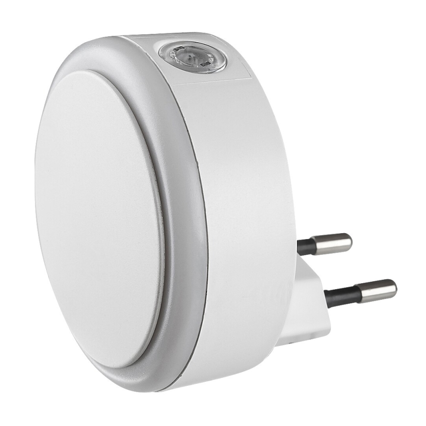 Rabalux - LED noćno svjetlo s sumrak senzorom za utičnicu LED/0,3W/230V 3000K