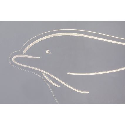 Rabalux - LED dječja stolna lampa LED/2W/5V 3000K dupin bukva