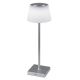 Rabalux - LED Prigušiva punjiva stolna lampa LED/4W/3,7V 1800 mAh 3000-5000K IP44 srebrna
