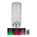 Rabalux 76015 - LED RGB stolna punjiva lampa s prigušivanjem SIGGY LED/1,5W/3,7V 800 mAh