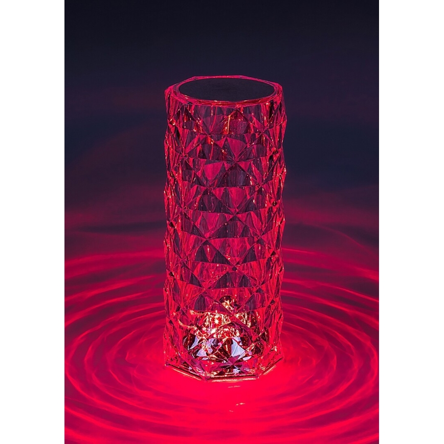 Rabalux 76015 - LED RGB Prigušiva stolna punjiva lampa SIGGY LED/1,5W/3,7V 800 mAh