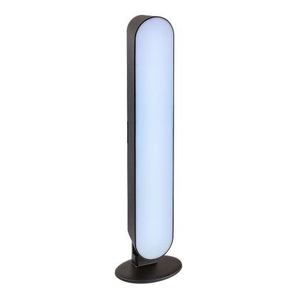 Rabalux - LED RGB Prigušiva stolna lampa LED/3W/5V crna + daljinski upravljač