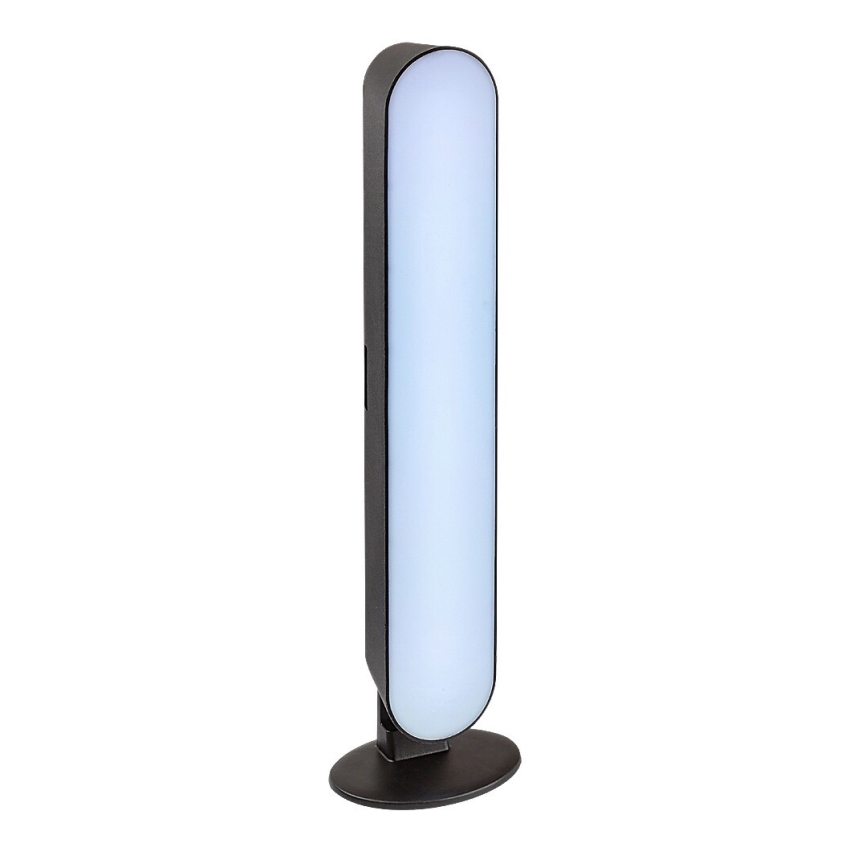 Rabalux - LED RGB Prigušiva stolna lampa LED/3W/5V crna + daljinski upravljač