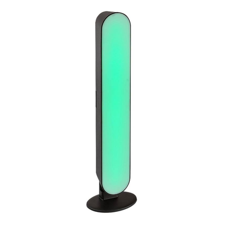 Rabalux - LED RGB Prigušiva stolna lampa LED/3W/5V crna + daljinski upravljač