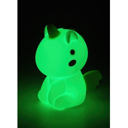 Rabalux - LED RGB Prigušiva dodirna punjiva dječja lampica LED/0,45W/5V