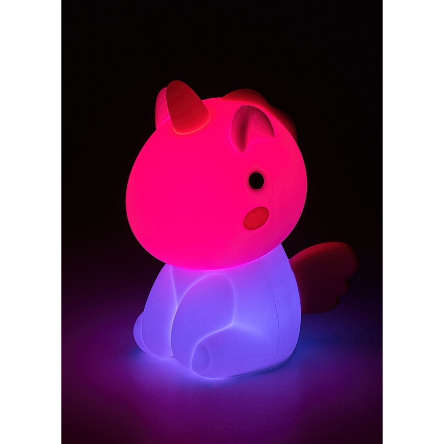 Rabalux - LED RGB Prigušiva dodirna punjiva dječja lampica LED/0,45W/5V