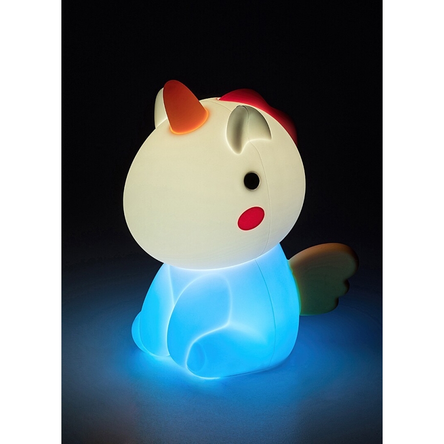 Rabalux - LED RGB Prigušiva dodirna punjiva dječja lampica LED/0,45W/5V