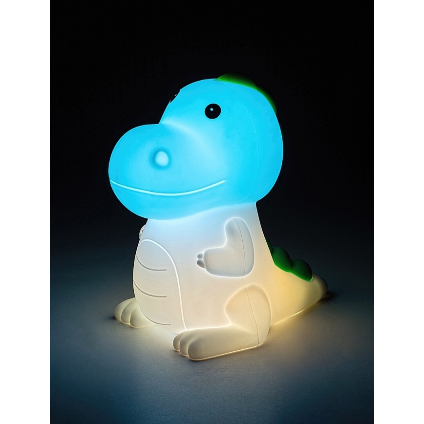 Rabalux - LED RGB Prigušiva dodirna punjiva dječja lampica LED/0,45W/5V