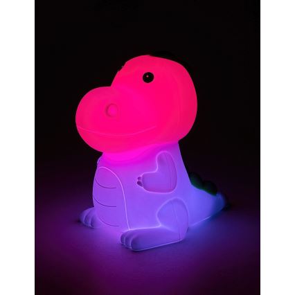 Rabalux - LED RGB Prigušiva dodirna punjiva dječja lampica LED/0,45W/5V