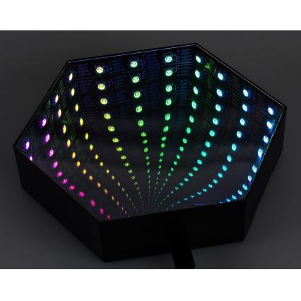 Rabalux - LED RGB Prigušiva stolna lampa LED/1W/5V/3xAA + daljinski upravljač