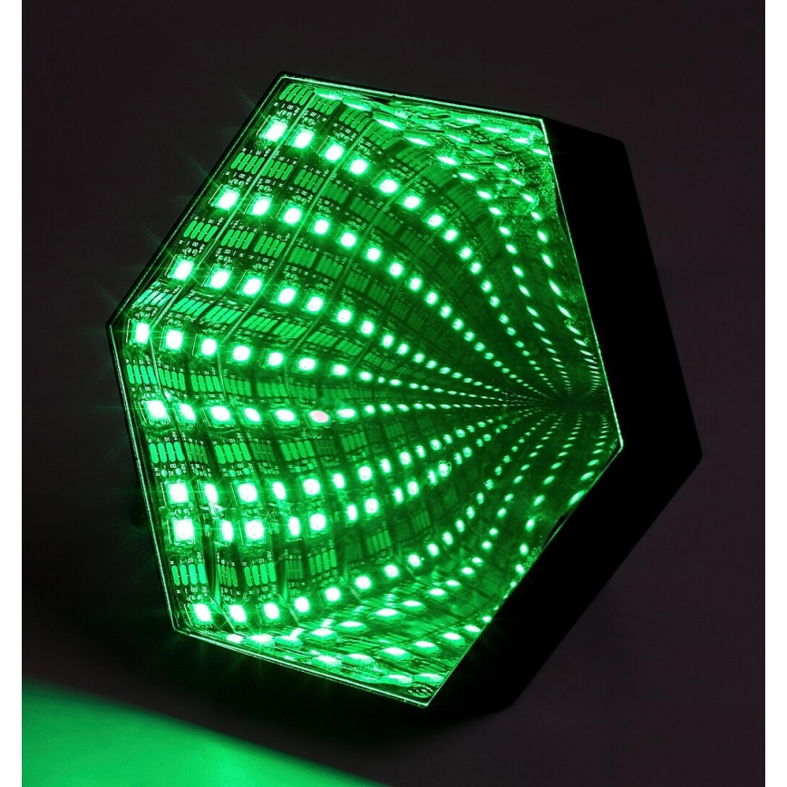 Rabalux - LED RGB Prigušiva stolna lampa LED/1W/5V/3xAA + daljinski upravljač