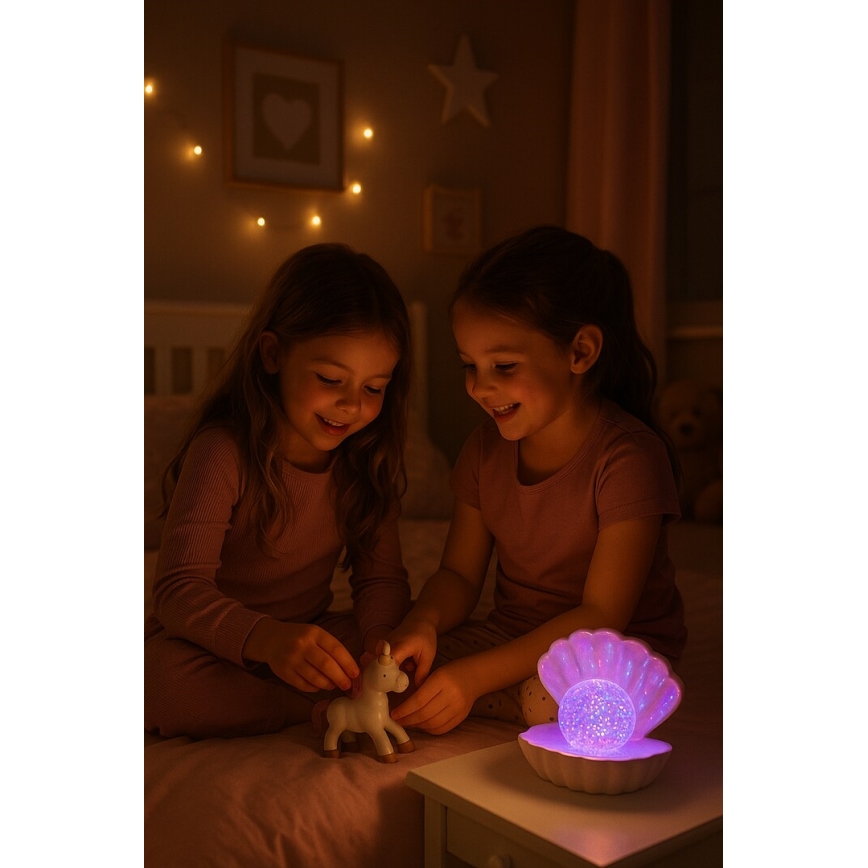 Rabalux - LED RGB Dekorativna svjetiljka LED/0,8W/3xAAA
