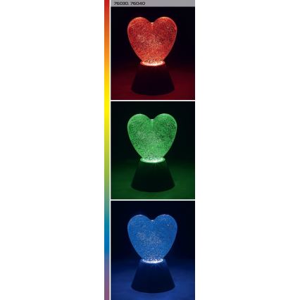 Rabalux - LED RGB Dekorativna svjetiljka LED/0,8W/3xAAA