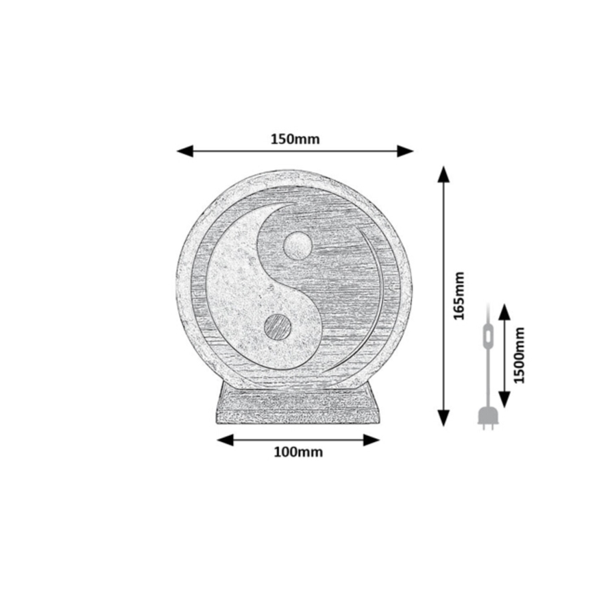 Rabalux - Solna lampa 1xE14/15W/230V