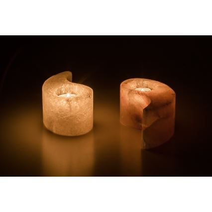 Rabalux - Solna lampa - svijećnjak narančasta/bijela