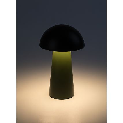 Rabalux - LED vanjska svjetiljka na dodir s mogućnošću prigušivanja, punjiva LED/1,5W/5V IP44 1200 mAh USB zelena