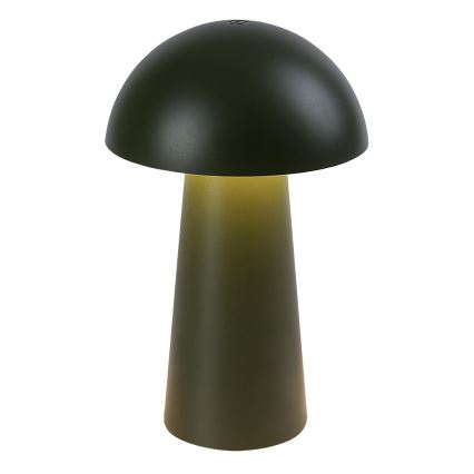 Rabalux - LED vanjska svjetiljka na dodir s mogućnošću prigušivanja, punjiva LED/1,5W/5V IP44 1200 mAh USB zelena