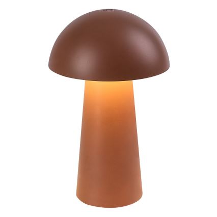 Rabalux - LED punjiva vanjska lampa s prigušivanjem na dodir LED/1,5W/5V IP44 1200 mAh USB smeđa