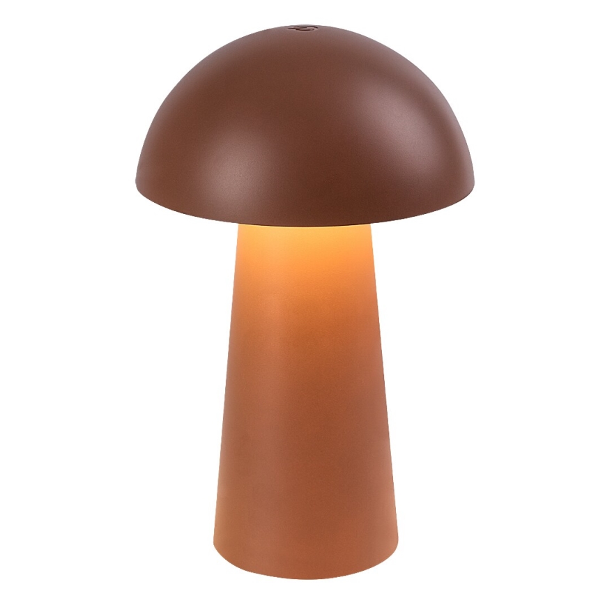 Rabalux - LED punjiva vanjska lampa s prigušivanjem na dodir LED/1,5W/5V IP44 1200 mAh USB smeđa