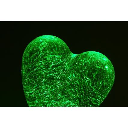 Rabalux - LED RGB dekorativna svjetiljka LED/0,8W/3xAA srce