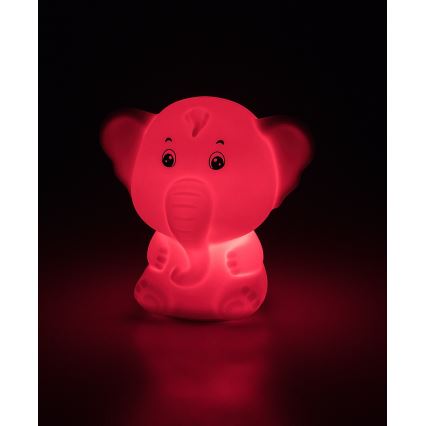 Rabalux - LED RGB Dodirno noćno svjetlo LED/0,05W/1xCR2032 slon