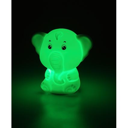 Rabalux - LED RGB Dodirno noćno svjetlo LED/0,05W/1xCR2032 slon