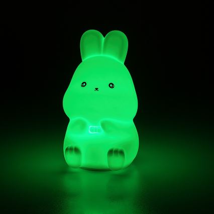 Rabalux - LED RGB Dodirno noćno svjetlo LED/0,05W/1xCR2032 zec