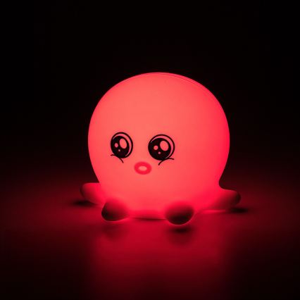 Rabalux - LED RGB Dodirno noćno svjetlo LED/0,05W/1xCR2032 hobotnica