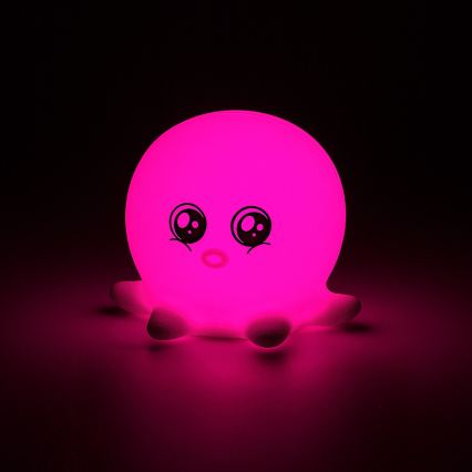 Rabalux - LED RGB Dodirno noćno svjetlo LED/0,05W/1xCR2032 hobotnica