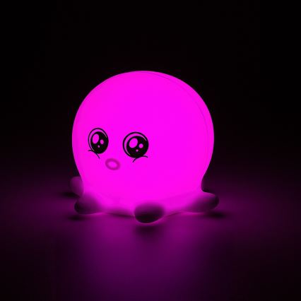Rabalux - LED RGB Dodirno noćno svjetlo LED/0,05W/1xCR2032 hobotnica