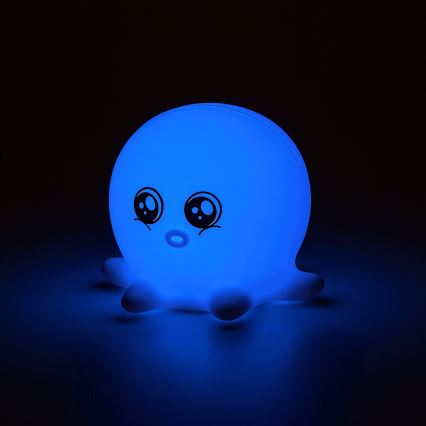 Rabalux - LED RGB Dodirno noćno svjetlo LED/0,05W/1xCR2032 hobotnica