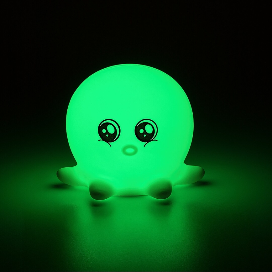 Rabalux - LED RGB Dodirno noćno svjetlo LED/0,05W/1xCR2032 hobotnica